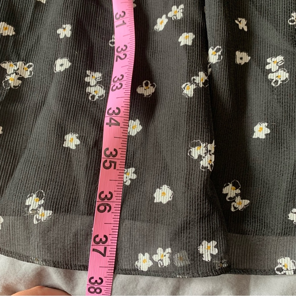 RW&CO Black Floral Fit & Flare Dress XL - Picture 10 of 10